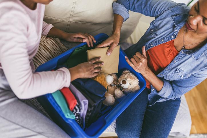 Declutter before moving overseas