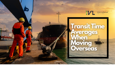 Transit times for International Moving