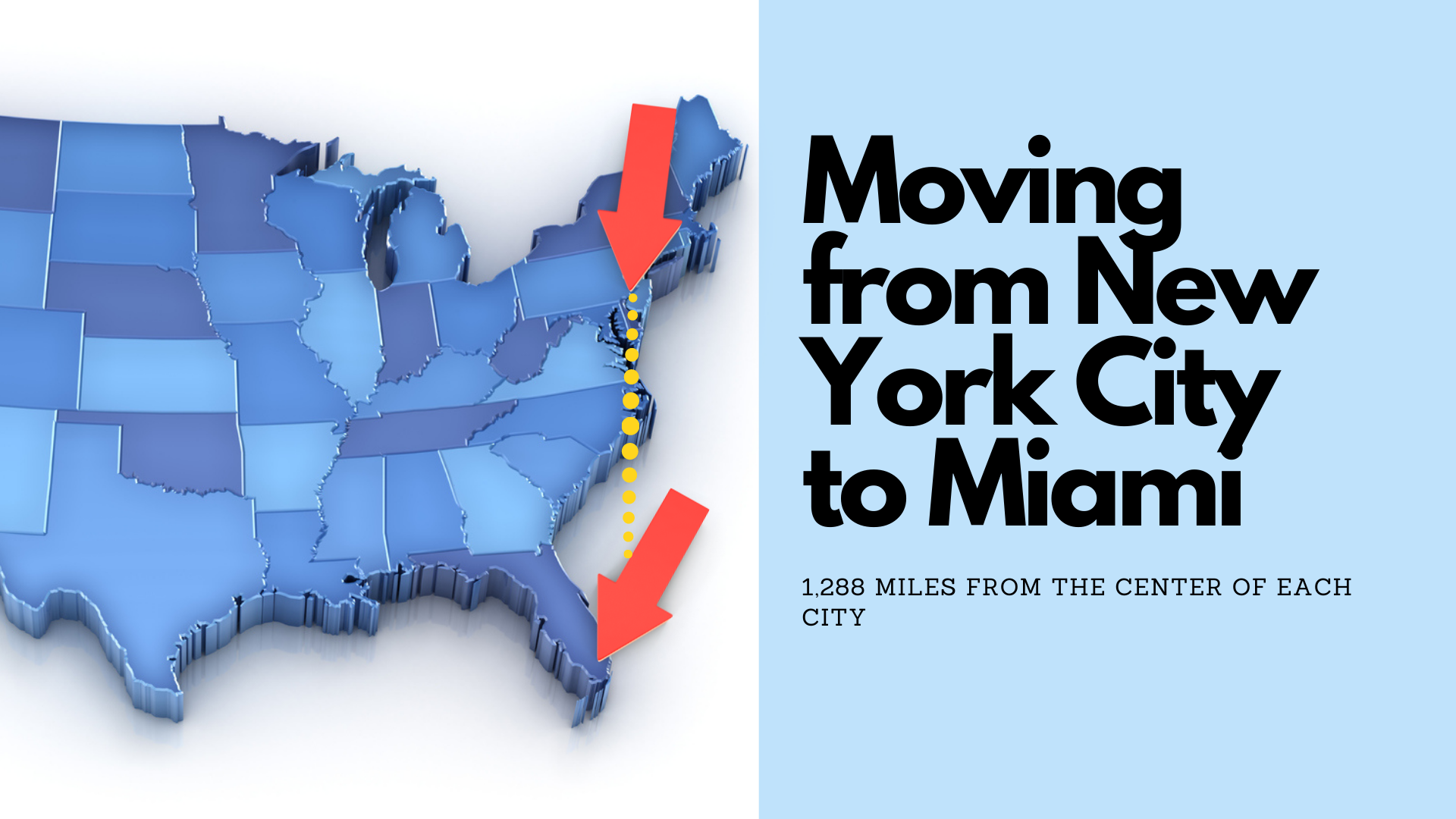 Moving from New York City to Miami