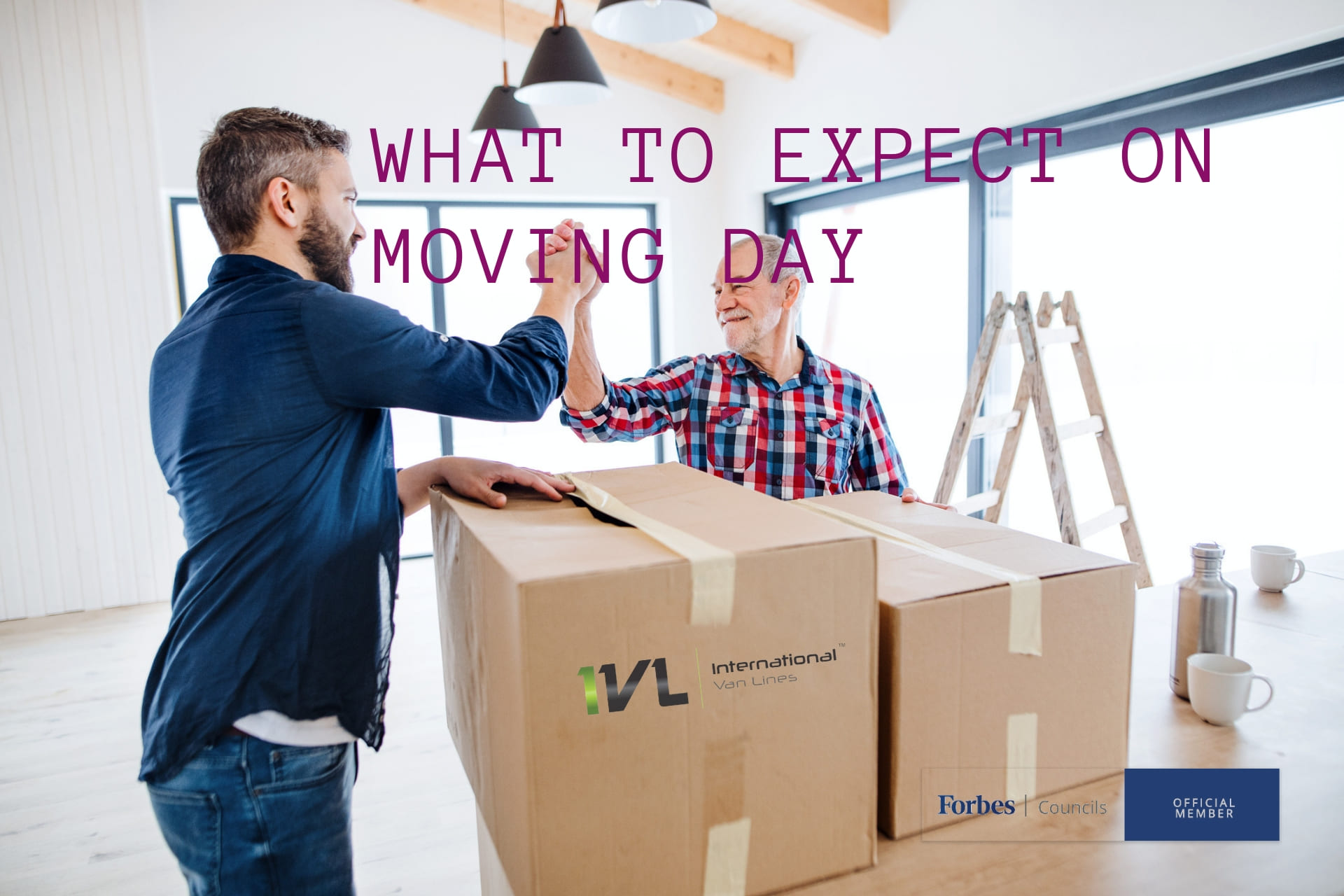 What to expect on moving day