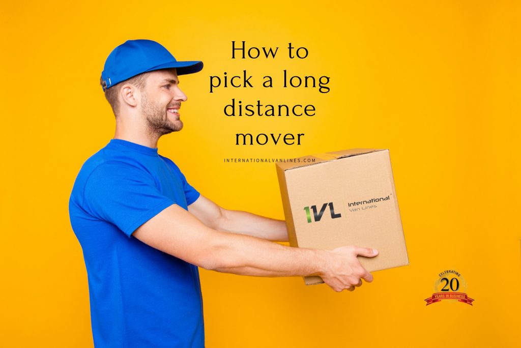 How to pick a long distance mover