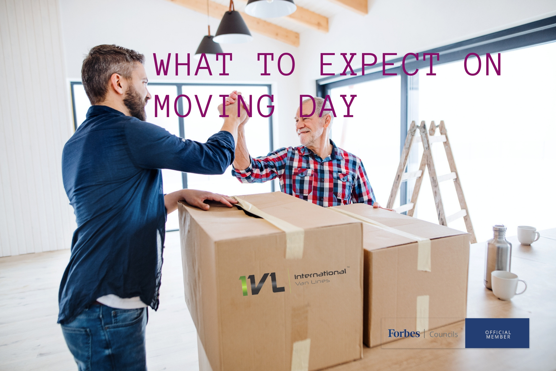 what to expect on moving day