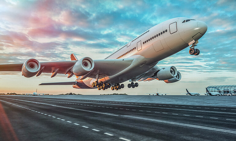 International moving services by air