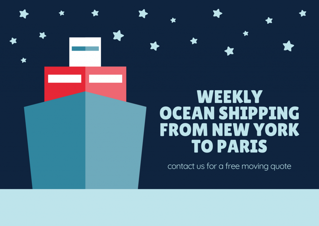 ocean freight from new york to paris Ocean freight is the least expensive way to move to paris
