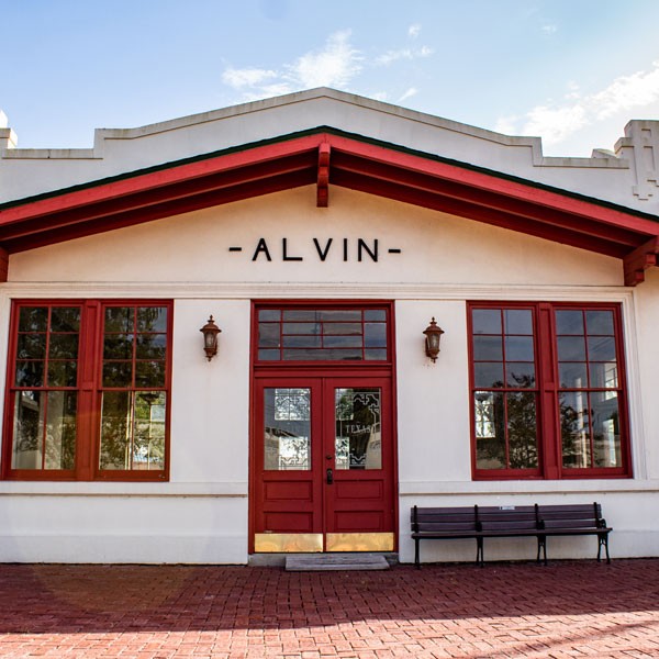 alvin train depot