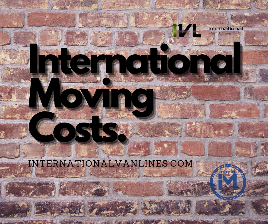 Find international moving costs