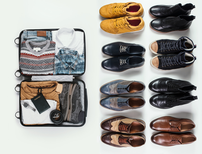 How to pack shoes for a move
