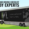 long distance piano moving checklist