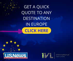 International Shipping quote to Europe from the US