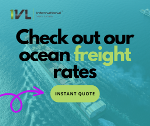 Ocean freight rates for household goods