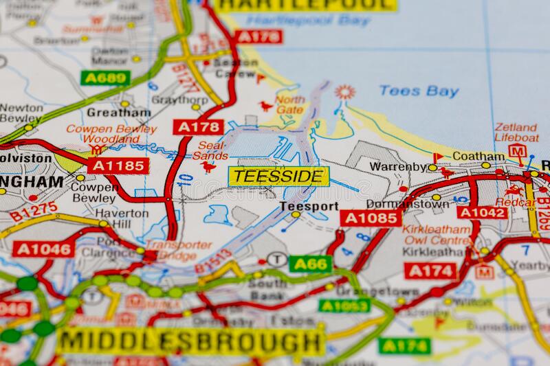 moving to Teesside England