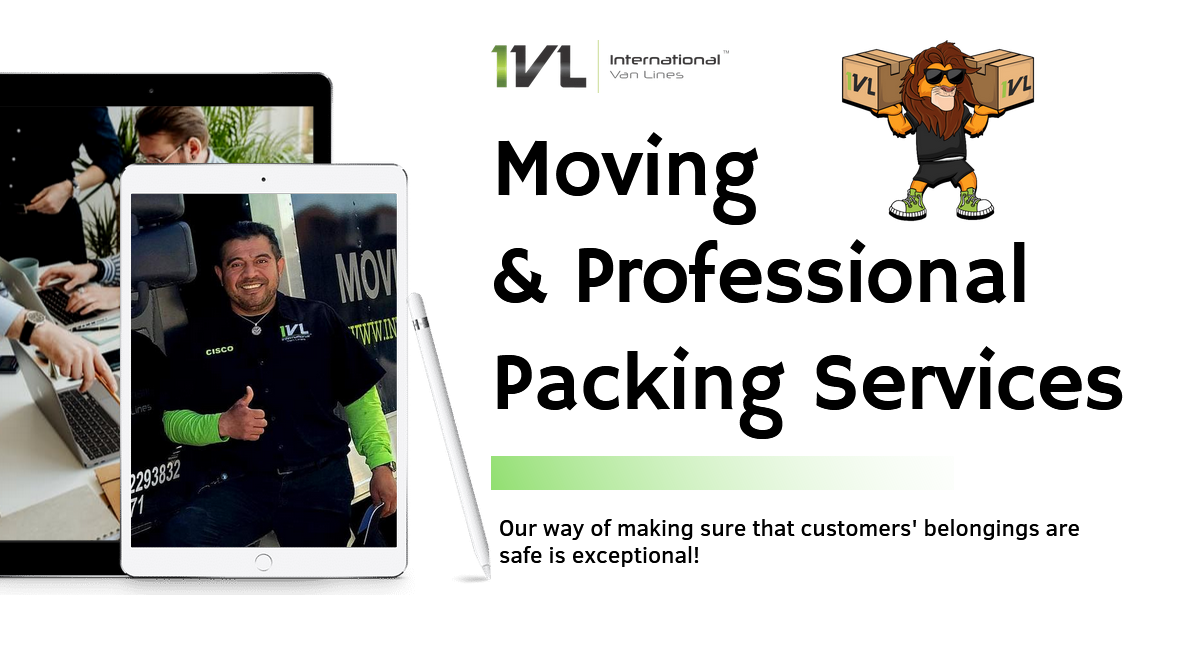 moving and professional packing services