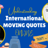 understanding international moving quotes online