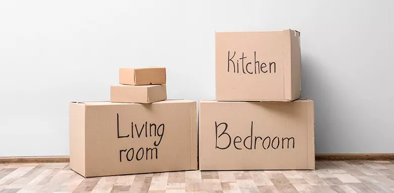 Label Boxes by Room