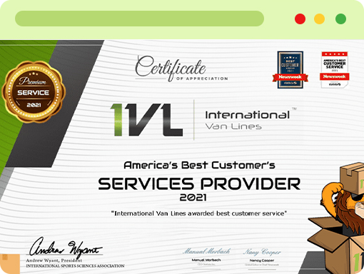 certificate of appreciation
